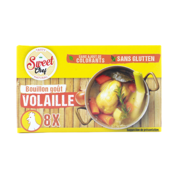 Bouillon goût Volaille Sweet Chef, 80g