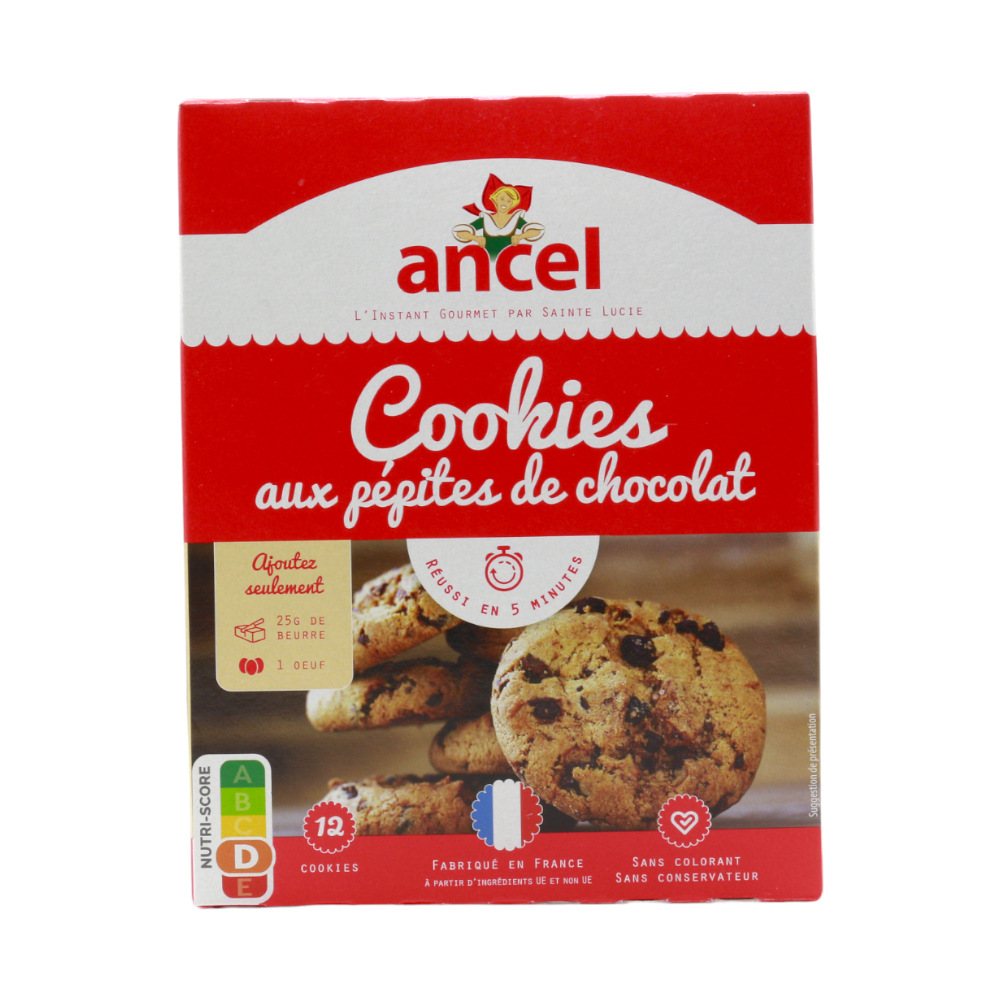 Cookies aux pépites de chocolat Ancel, 300g