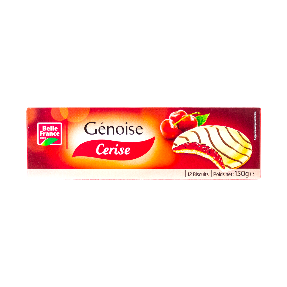 Génoise Cerise Belle France, 150g