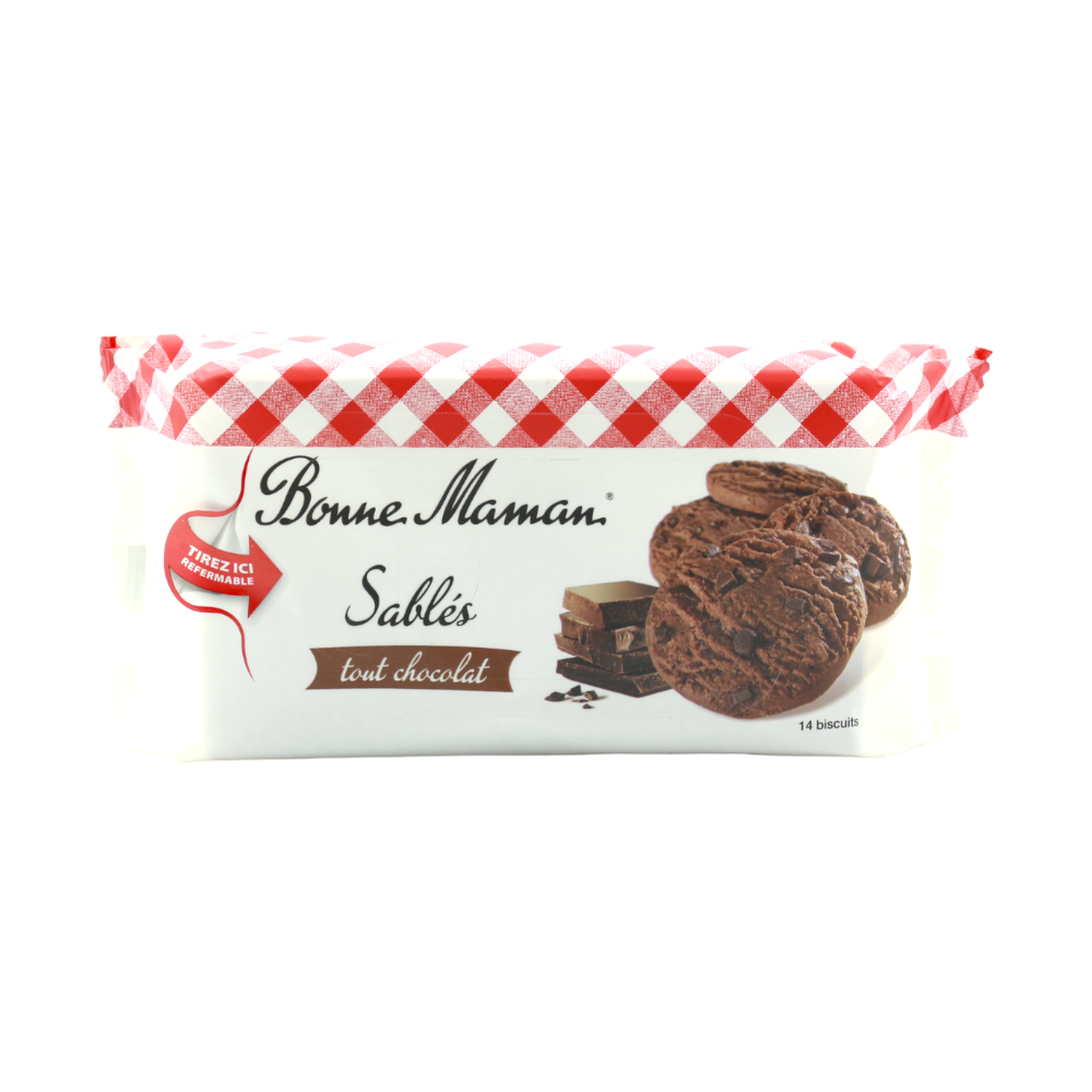 Sablés tout chocolat Bonne Maman, 150g