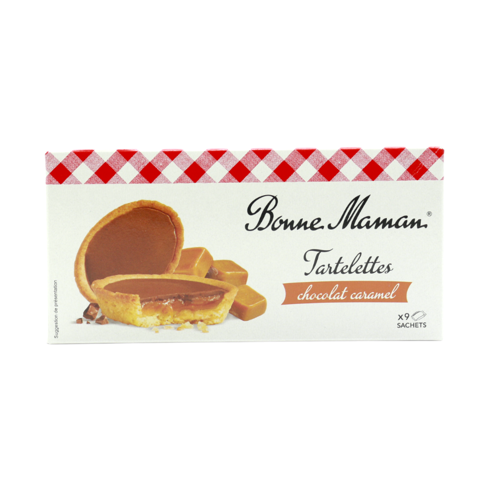 Tartelettes au chocolat & caramel Bonne Maman, 125g