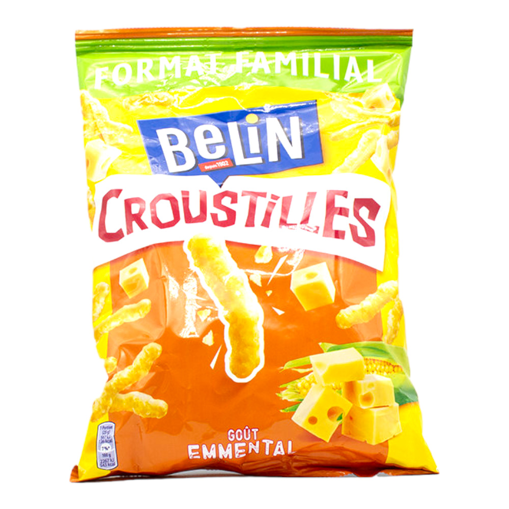 Biscuits apéritifs à l'emmental Croustilles Belin, 138g copie