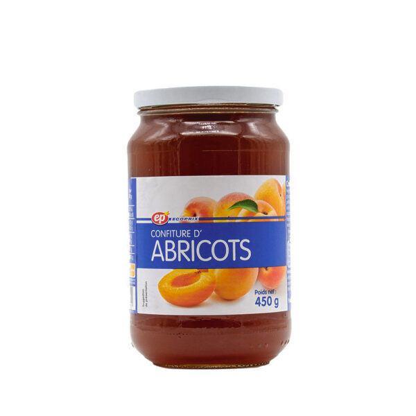 Confiture d'abricots Ecoprix, 450g