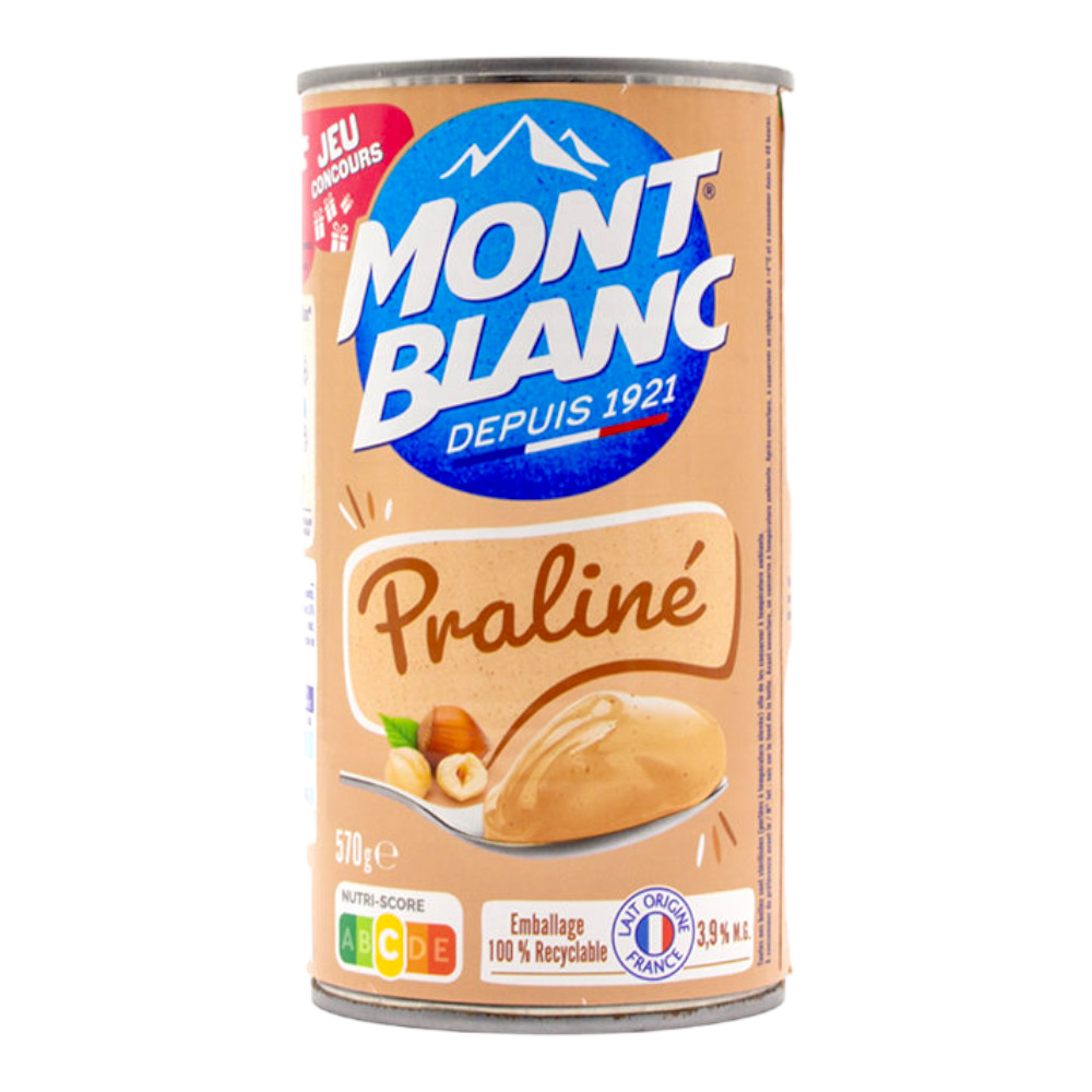 Crème dessert praliné Mont Blanc, 570g (2) copie